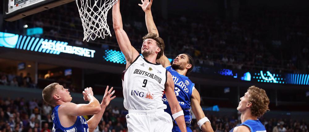 Starker Auftritt: Wagner beim Dunk.