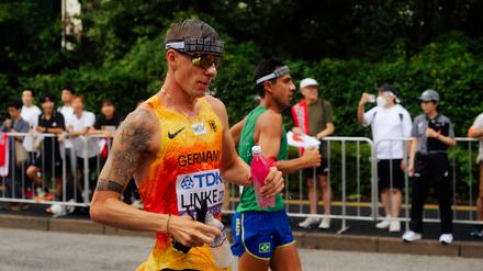 Christopher Linke musste leiden in Tokio.