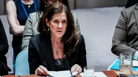 Die US-Botschafterin bei den Vereinten Nationen, Dorothy Shea.