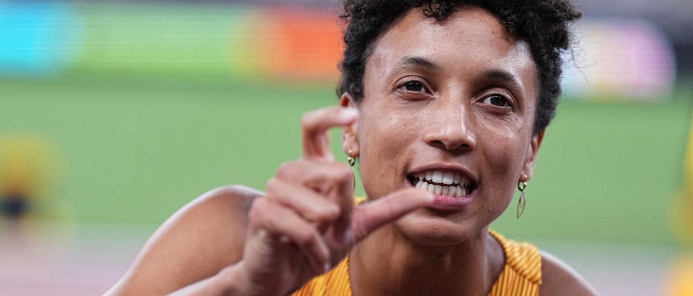 Malaika Mihambo ist mit den Bedingungen vor Ort nicht zufrieden.