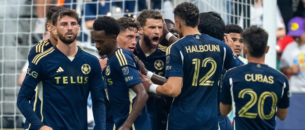 Thomas Müller erzielte beim 7:0 gegen Philadelphia drei Treffer.