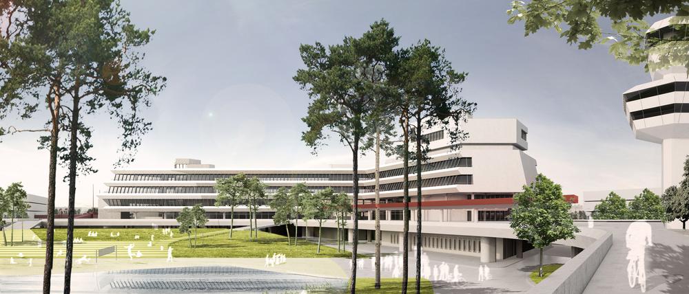 Der Flughafen Tegel soll künftig ein Standort der Hochschule BHT werden. Doch die Pläne verzögern sich immer wieder.