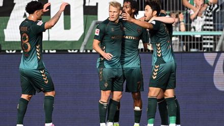 Werder nutzte die Abwehrschwächen Gladbachs gnadenlos aus