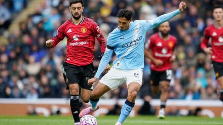 Tijjani Reijnders von Manchester City vergab eine gute Chance.