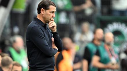 Steht bei Borussia Mönchengladbach stark in der Kritik: Trainer Gerardo Seoane