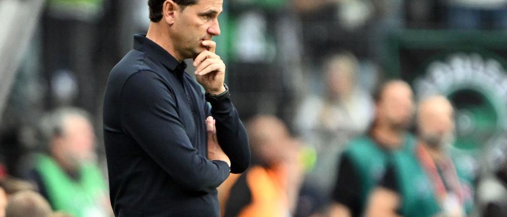 Steht bei Borussia Mönchengladbach stark in der Kritik: Trainer Gerardo Seoane