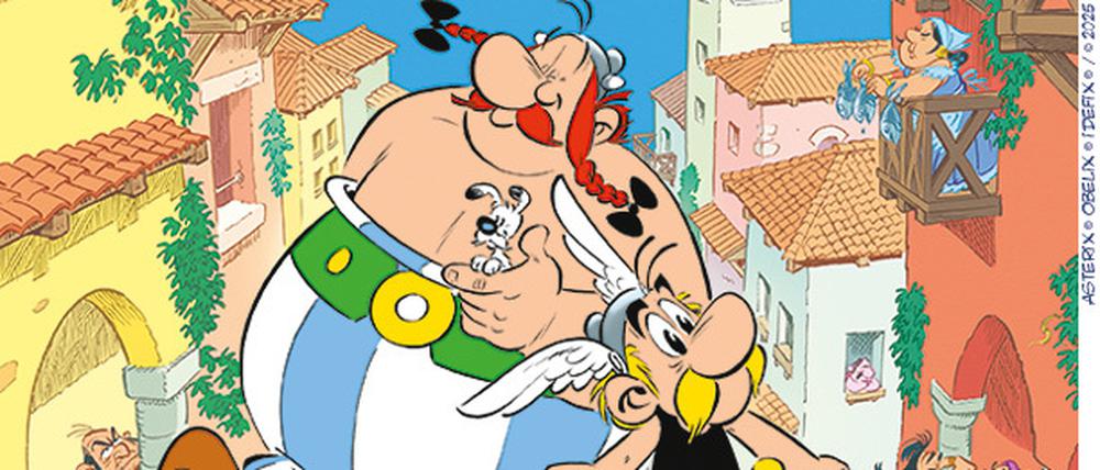Das Cover des neuen Asterix-Albums „Asterix in Lusitanien“.