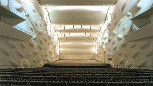 Die Bühne im Potsdamer Nikolaisaal