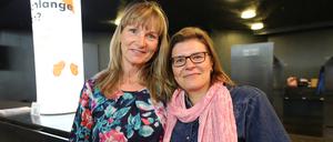 Aubel oder Fischer? Diana Adams (l.) und Anja Weihs schwanken noch zwischen zwei Kandidierenden.