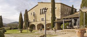Das frühere Landhaus, die Masia, wurde aufwändig in ein Hotel umgebaut. 