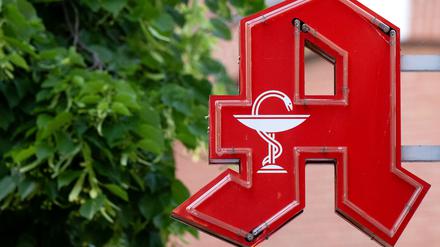 Das rote A weist den Weg: Wer ein Medikament braucht, dürfte es hier bekommen.