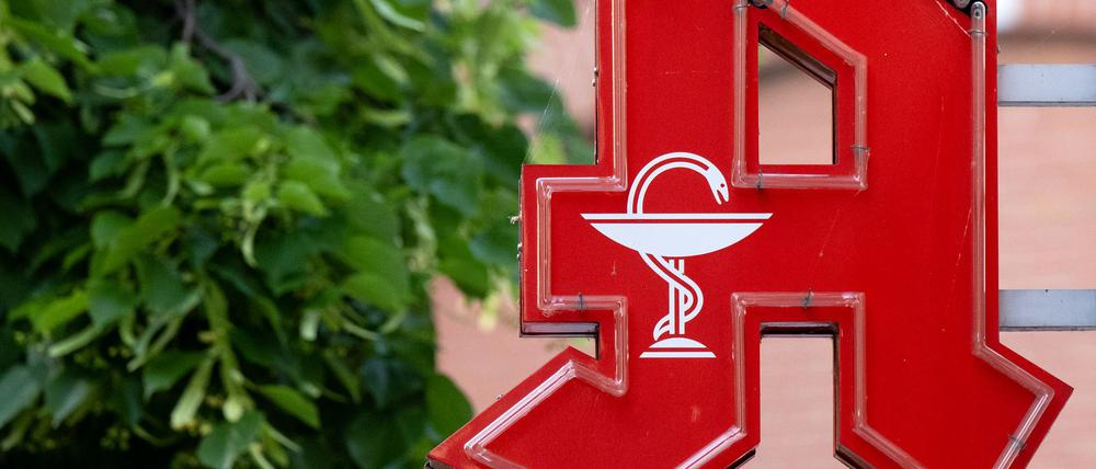 Das rote A weist den Weg: Wer ein Medikament braucht, dürfte es hier bekommen.