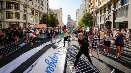 Die letzte Etappe in Madrid musste abgebrochen werden