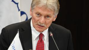 Kremlsprecher Dmitri Peskow redet auf der Generalversammlung der Organization of Asia-Pacific News Agencies (OANA).