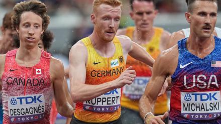 Frederik Ruppert musste sich über die 3.000 Meter Hindernis mit dem zwölften Platz zufriedengeben.