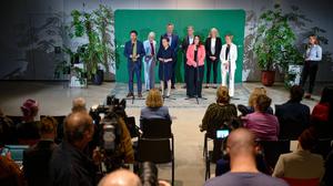 In Erklärungsnot: Die Grünen freuen sich trotz erheblicher Stimmenverluste.