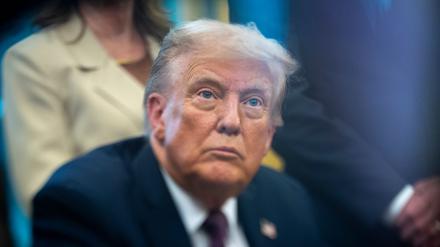 US-Präsident Donald Trump verklagt nach eigenen Angaben die „New York Times“.