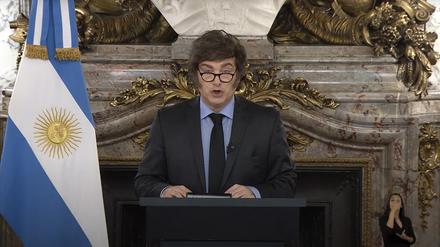 Argentiniens Präsident Javier Milei.