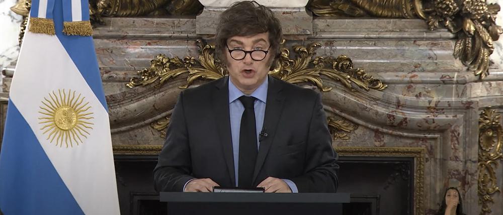 Argentiniens Präsident Javier Milei.
