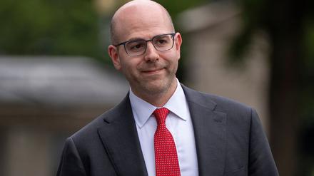 Stephen Miran, Vorsitzender des Rates der Wirtschaftsberater, aufgenommen im Weißen Haus in Washington. 