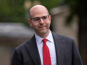 Stephen Miran, Vorsitzender des Rates der Wirtschaftsberater, aufgenommen im Weißen Haus in Washington. 
