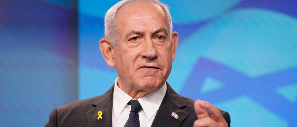 Der israelische Premierminister Benjamin Netanjahu.