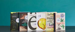 Die Bücher auf der Shortlist für den Deutschen Buchpreis stehen fest. 