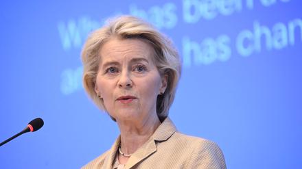 EU-Kommissionschefin Ursula von der Leyen.