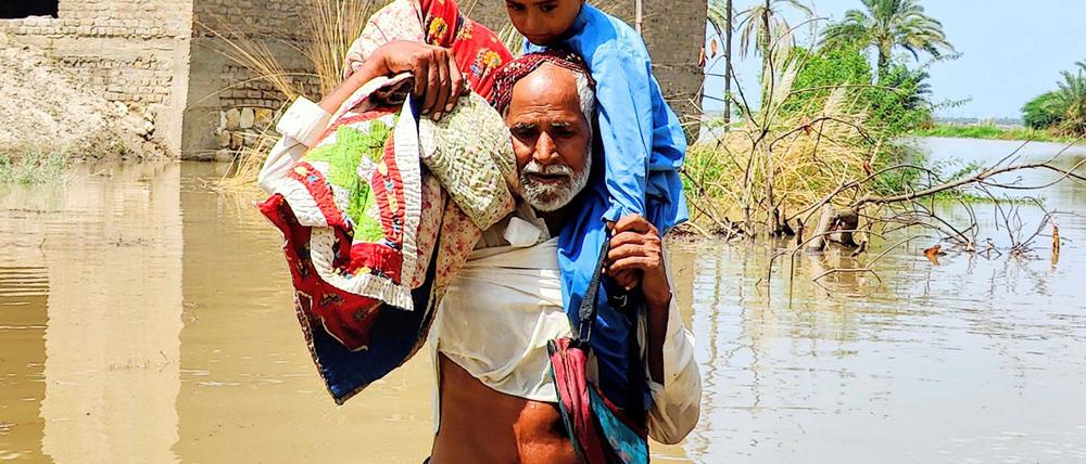 Unwetter in Pakistan