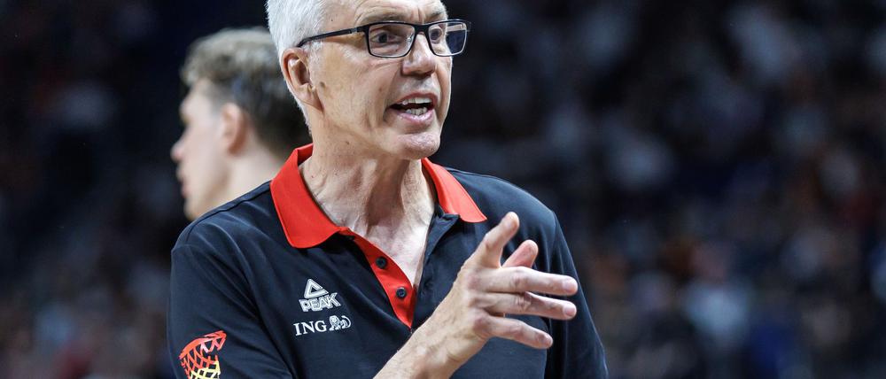 Ex-Nationaltrainer Gordon Herbert führte die deutschen Basketballer 2023 zum WM-Titel. (Archivbild)