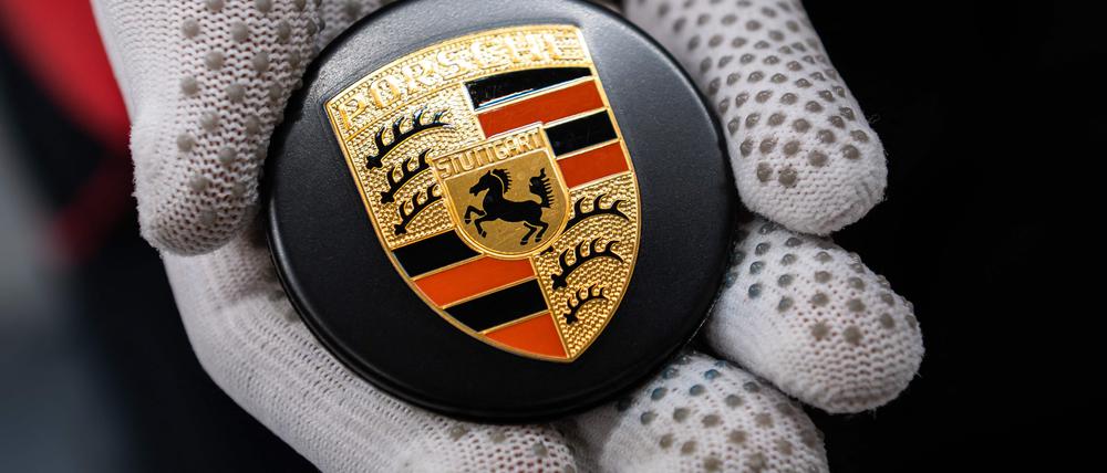 Das Porsche-Logo.
