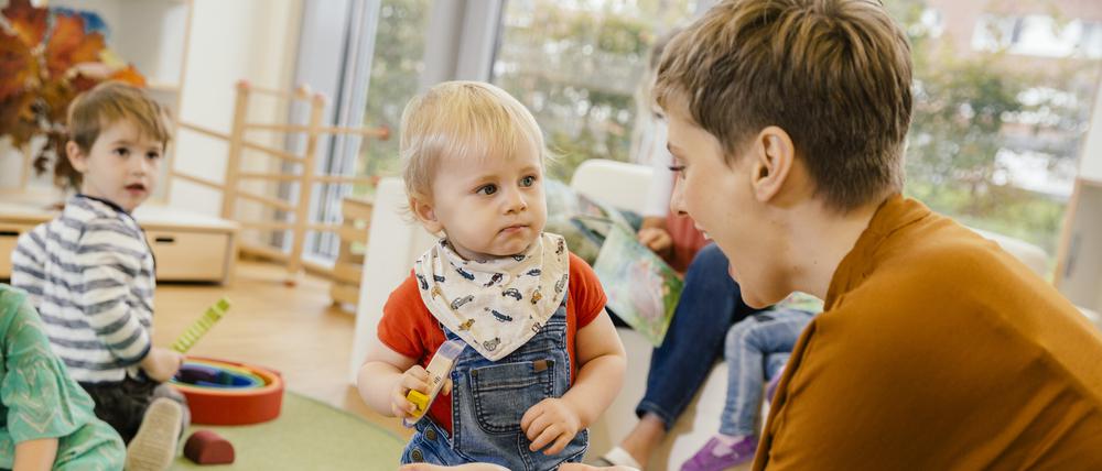 Mehr Aufmerksamkeit für die Kleinsten: Kinder unter drei Jahren sollen durch den neuen Personalschlüssel besser betreut werden. 