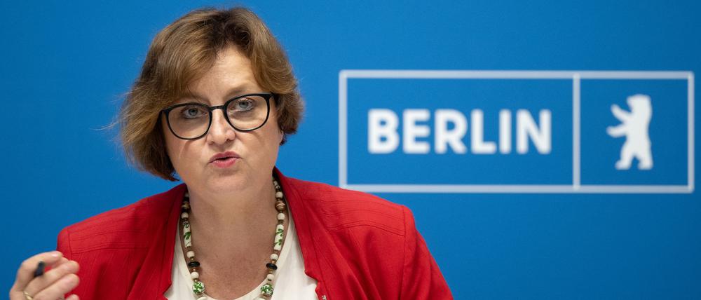 Wissenschaftssenatorin Ina Czyborra (SPD) sieht im Beschluss zu den Hochschulverträgen einen wichtigen Schritt nach vorn. (Archivbild) 