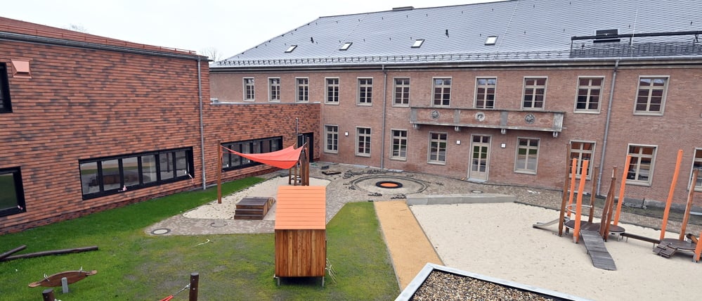 Das Nord Gymnasium ist Teil des Bildungscampus in Krampnitz.