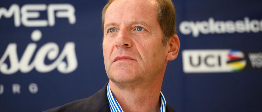 Christian Prudhomme spricht über einen möglichen Tour-Start 2030 in Deutschland. (Archivbild)