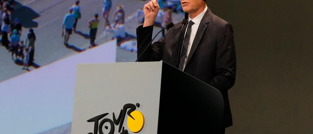 Die Ereignisse bei der Vuelta beunruhigen auch den Tour-Chef Christian Prudhomme. (Archivbild)
