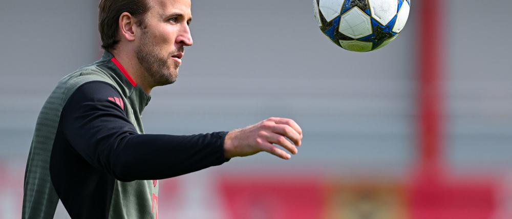 Gegen Chelsea im Fokus: Bayern-Torjäger Harry Kane.