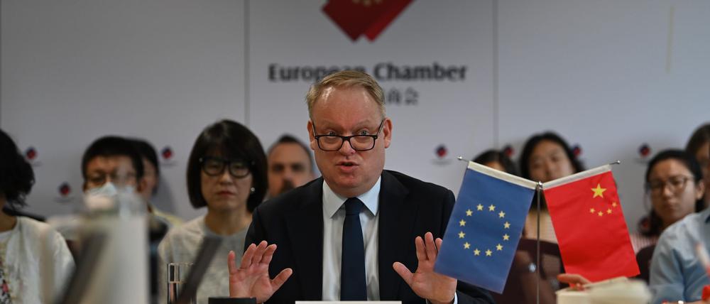 Die EU-Kammer gab auch weitere Informationen zur Lage um Exportkontrollen auf Seltene Erden. 