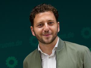 Felix Banaszak, Bundesvorsitzender von Bündnis90/Die Grünen (Archivbild)