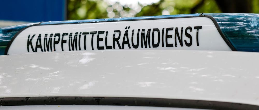 Die Polizei Berlin plant für den kommenden Freitag die Entschärfung einer Fliegerbombe in Spandau. (Symbolbild)