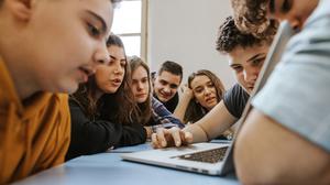 Schüler in einer Klasse (Symbolbild)