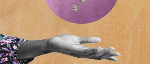 hands giving money