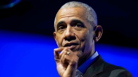 Der ehemalige US-Präsident Barack Obama spricht auf dem Demokratieforum der Obama-Stiftung in Chicago.