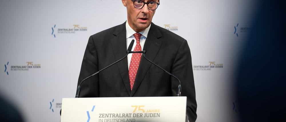 Bundeskanzler Merz betont die Freundschaft zu Israel und den Schutz jüdischen Lebens in Deutschland.
