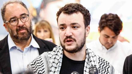 Der pro-palästinensische Aktivist Mahmoud Khalil.