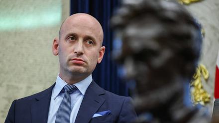 Stephen Miller ist einer der wichtigsten Berater des Weißen Hauses.
