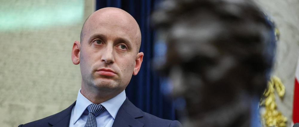 Stephen Miller ist einer der wichtigsten Berater des Weißen Hauses.