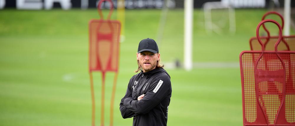 Eugen Polanski auf dem Trainingsplatz.