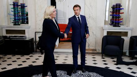 Marine Le Pen will Emmanuel Macron gerne beerben.