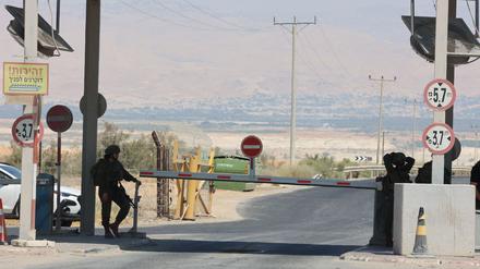 Israel kontrolliert den Grenzübergang zwischen Jordanien und dem Westjordanland. (Archivbild)